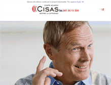 Tablet Screenshot of cisas.info